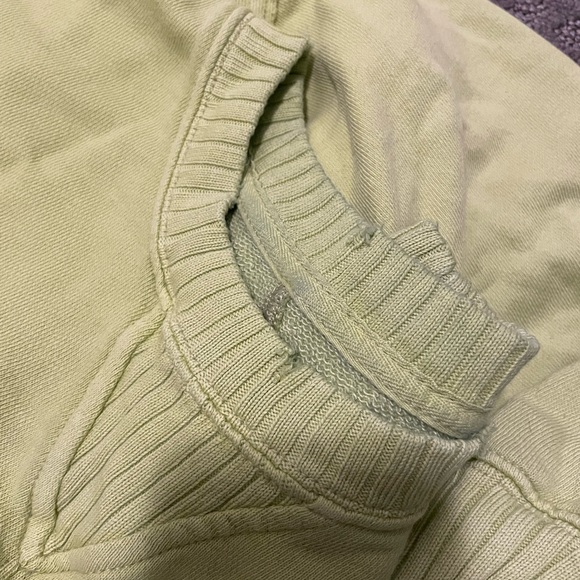 Lime green aerie crewneck oversized sweater - Picture 3 of 5